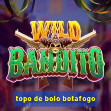 topo de bolo botafogo